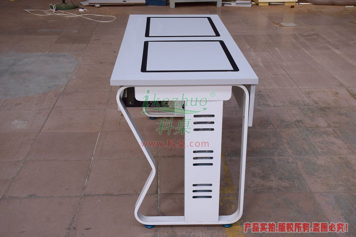 科桌家具,翻轉電腦桌,雙人電腦桌,雙人位金屬腳架帶邊框翻轉電腦桌K16-C 科桌家具,翻轉電腦桌,雙人電腦桌,雙人位金屬腳架帶邊框翻轉電腦桌K16-C